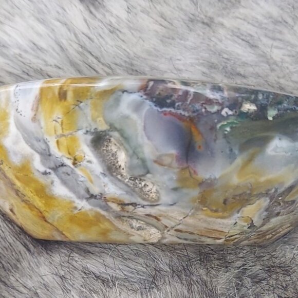 **** SALE**** Crazy Lace Agate Crystal Healing Bowl. FREE Shipping over $100 - Picture 2 of 6